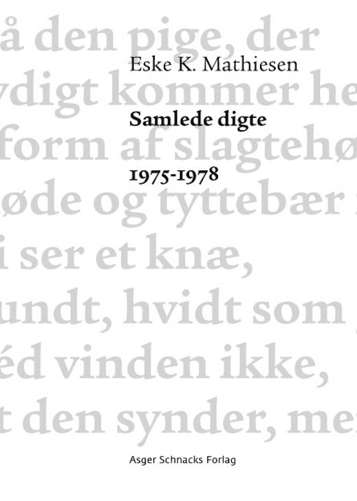 Samlede digte 1975-1978